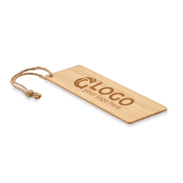 Bamboo bookmark | Eco promotional gift